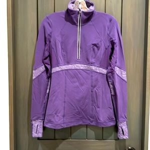 Lululemon 1/4 Zip, size 6, Purple